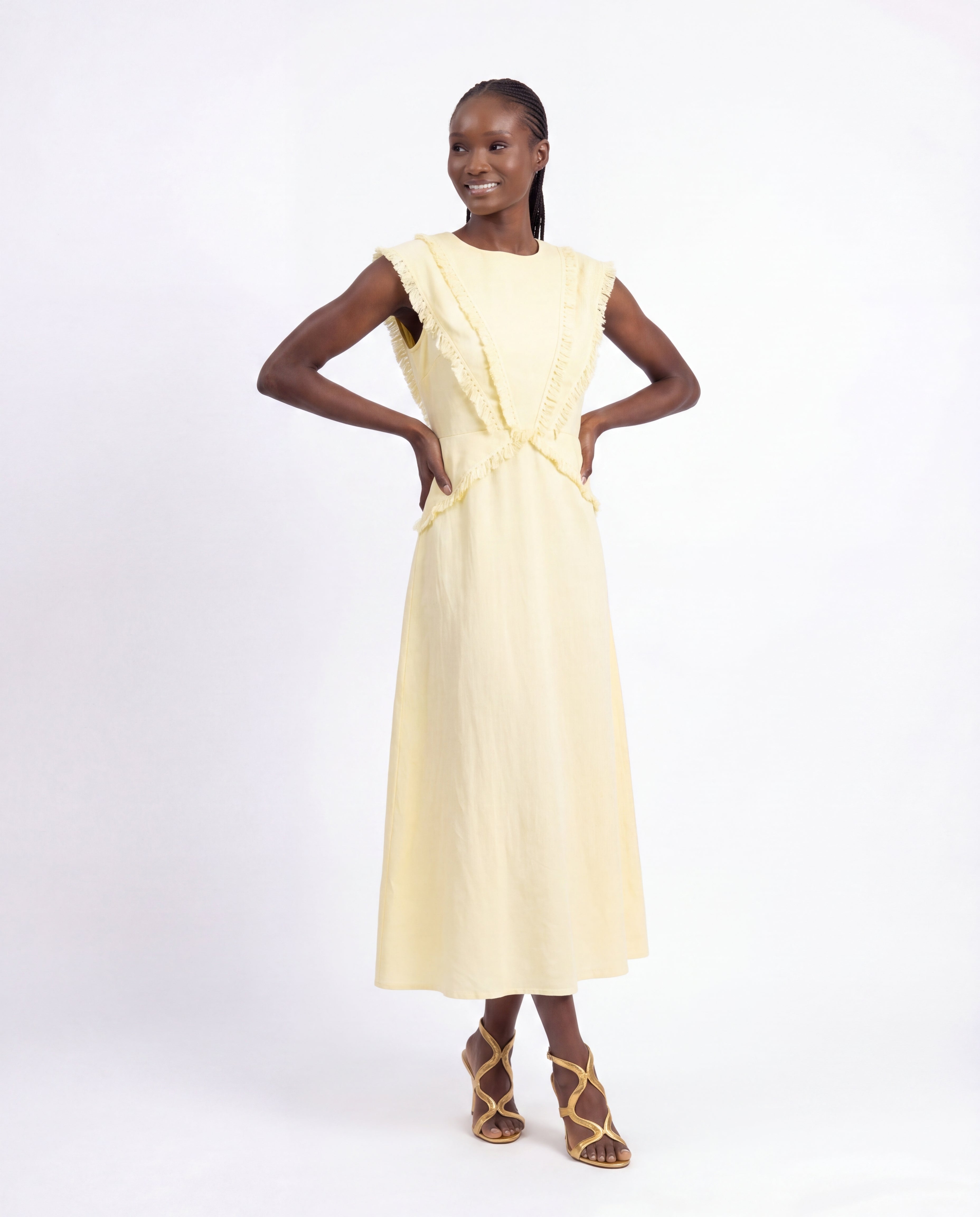 Annia - Sleeveless Maxi Dress