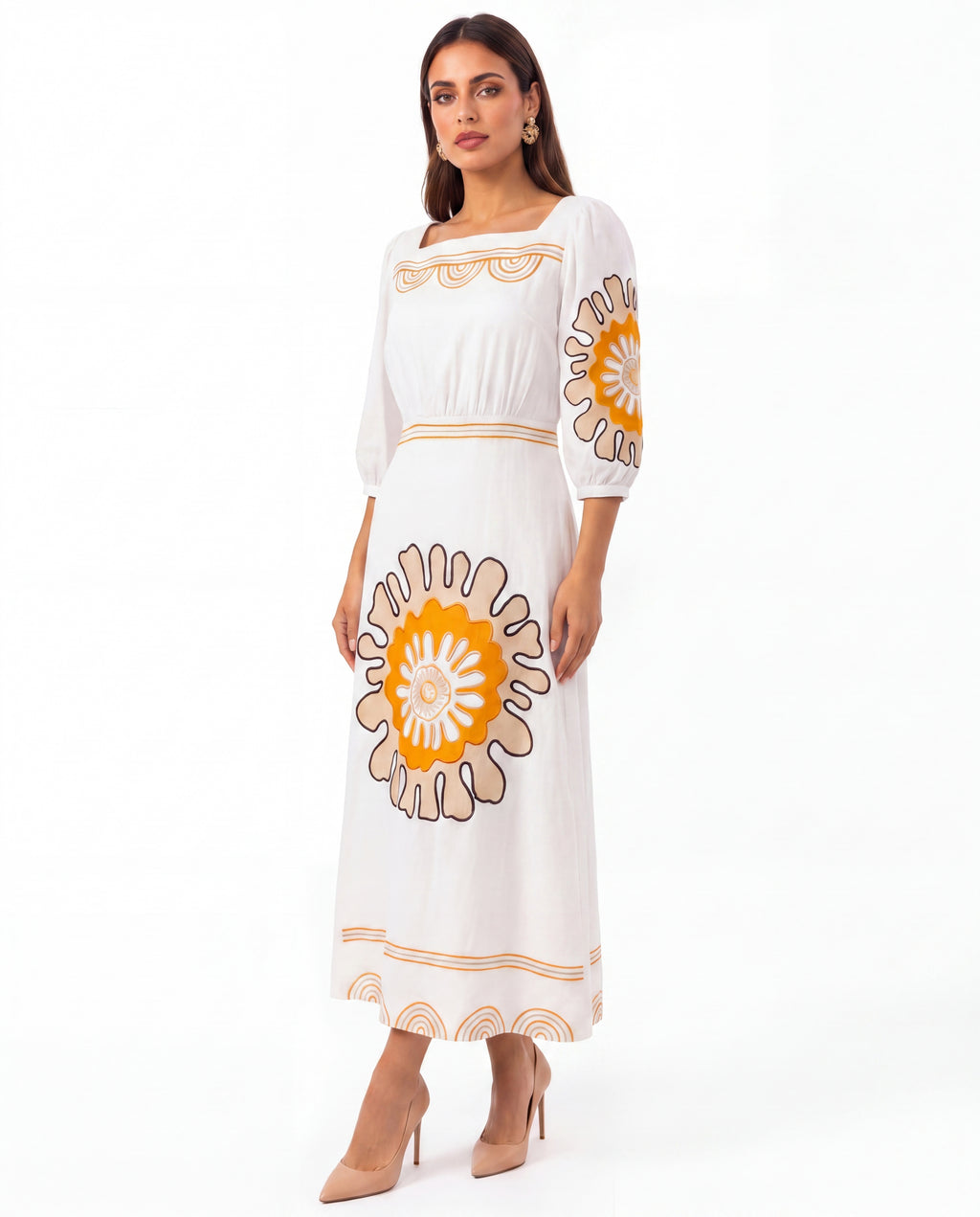 Camila - White Maxi Dress