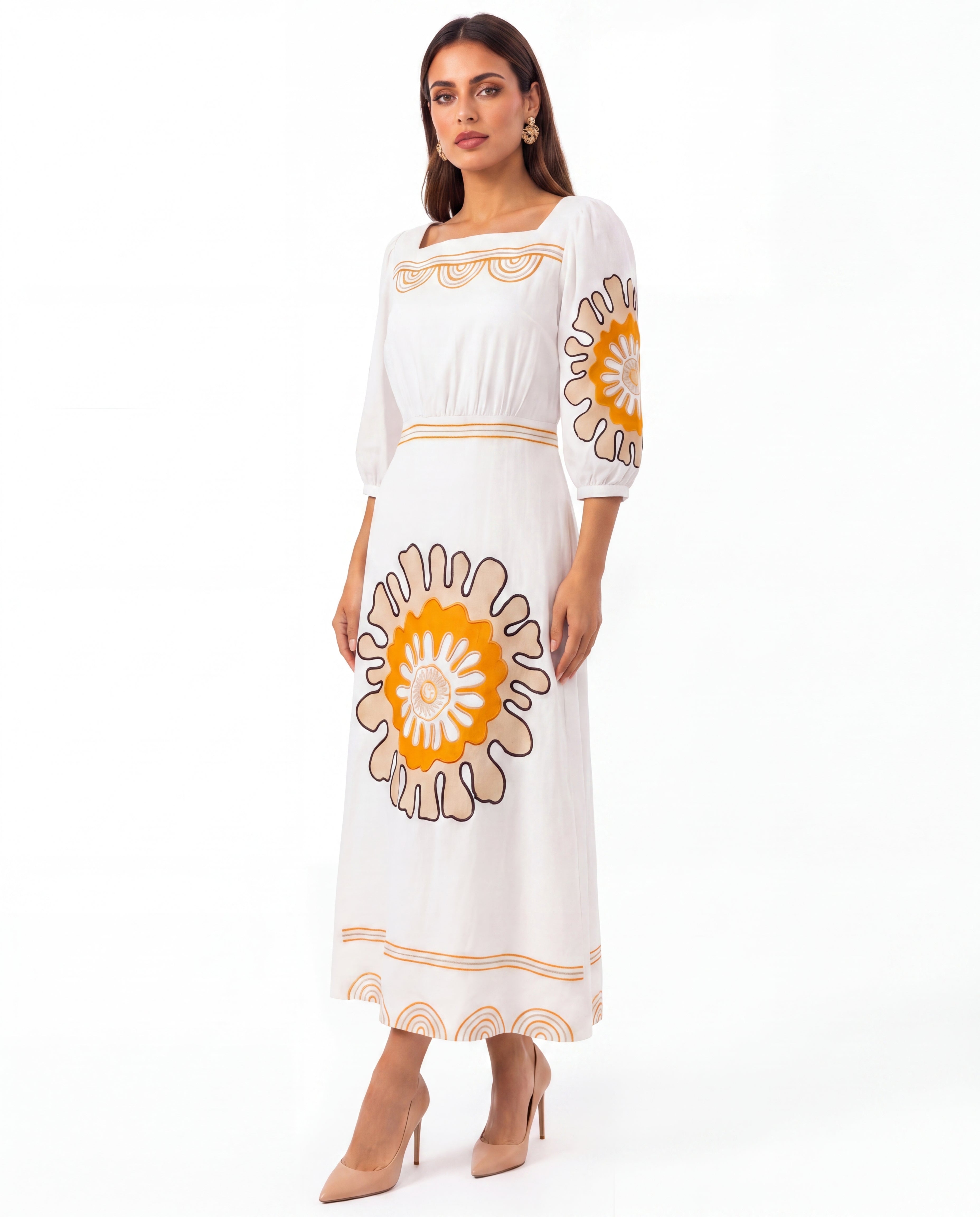 Camila - White Maxi Dress