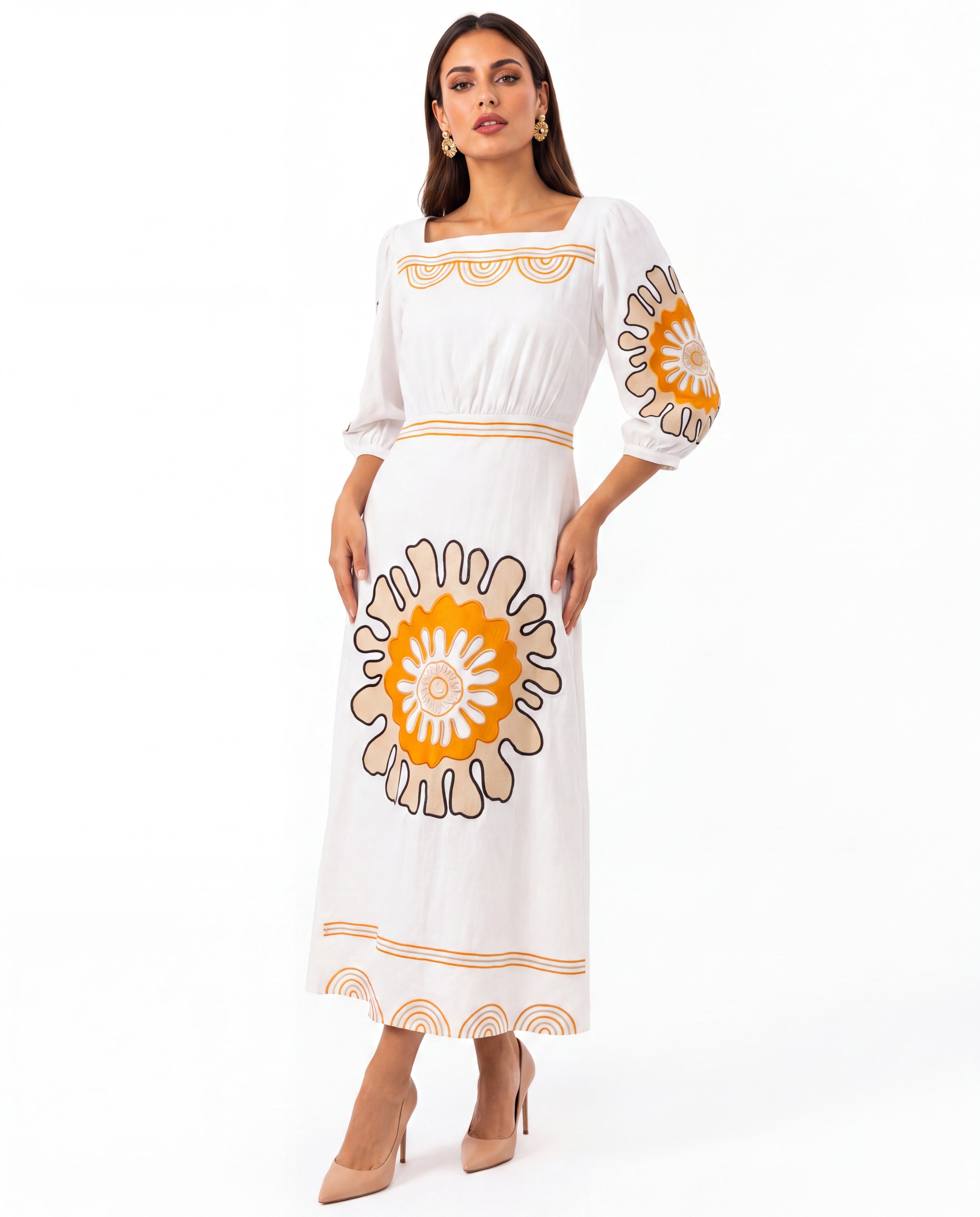 Camila - White Maxi Dress