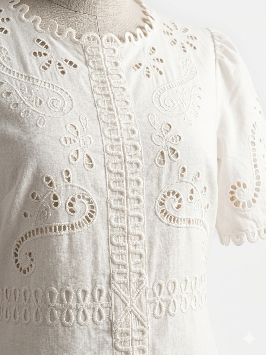 Fernanda - embroidered maxi dress