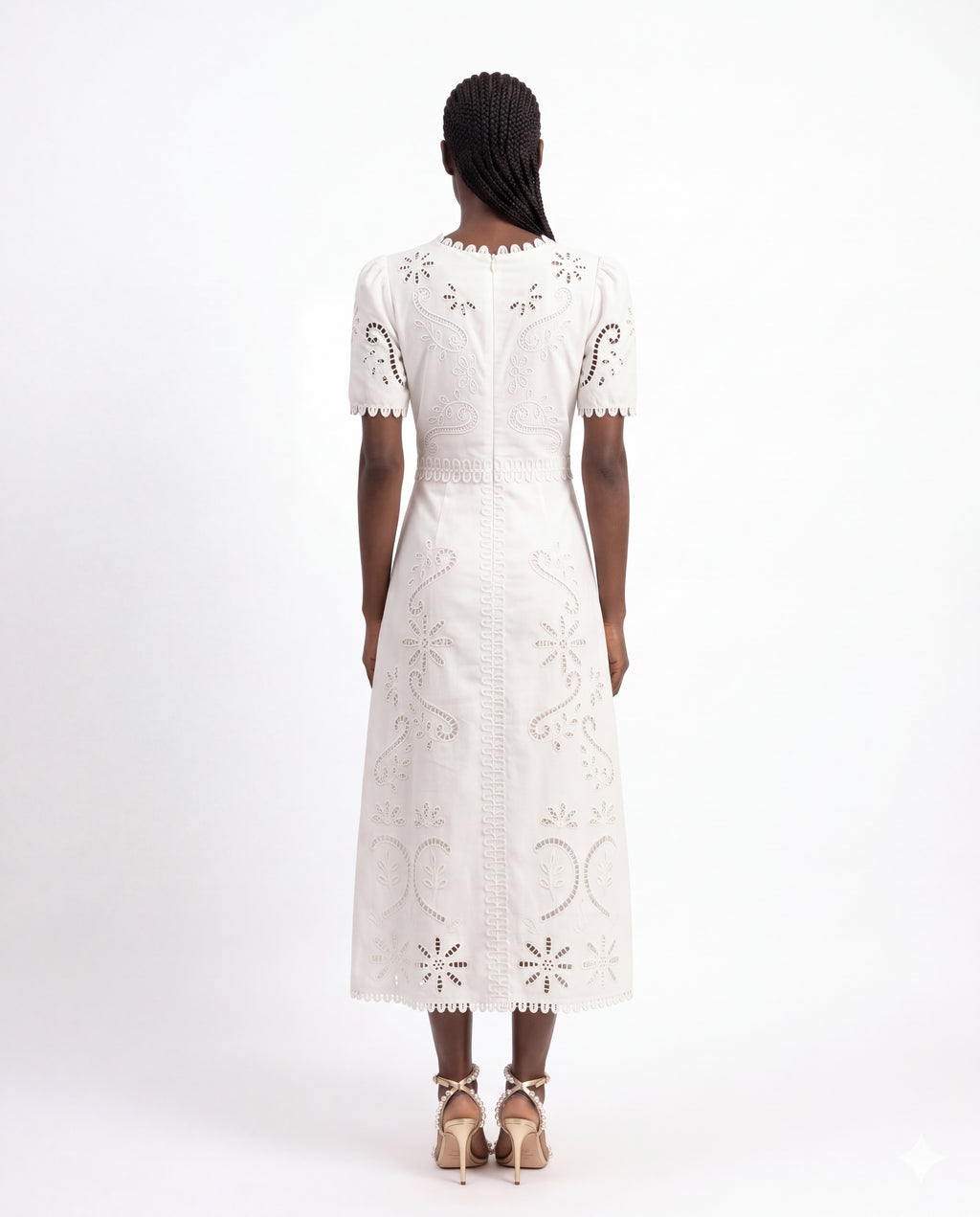 Fernanda - embroidered maxi dress
