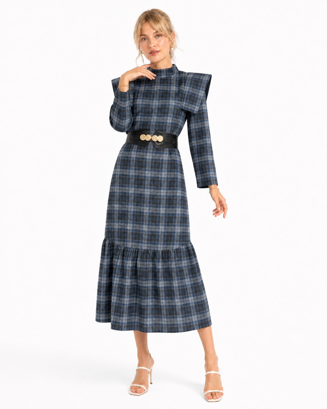 Lionna - Midi Dress long sleeve