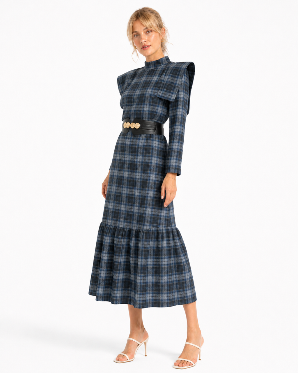 Lionna - Midi Dress long sleeve