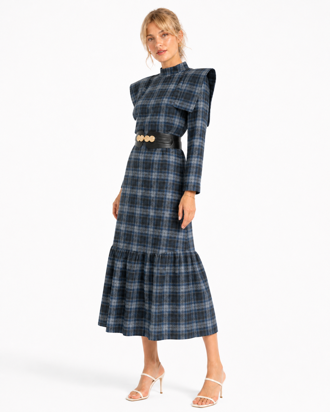 Lionna - Midi Dress long sleeve