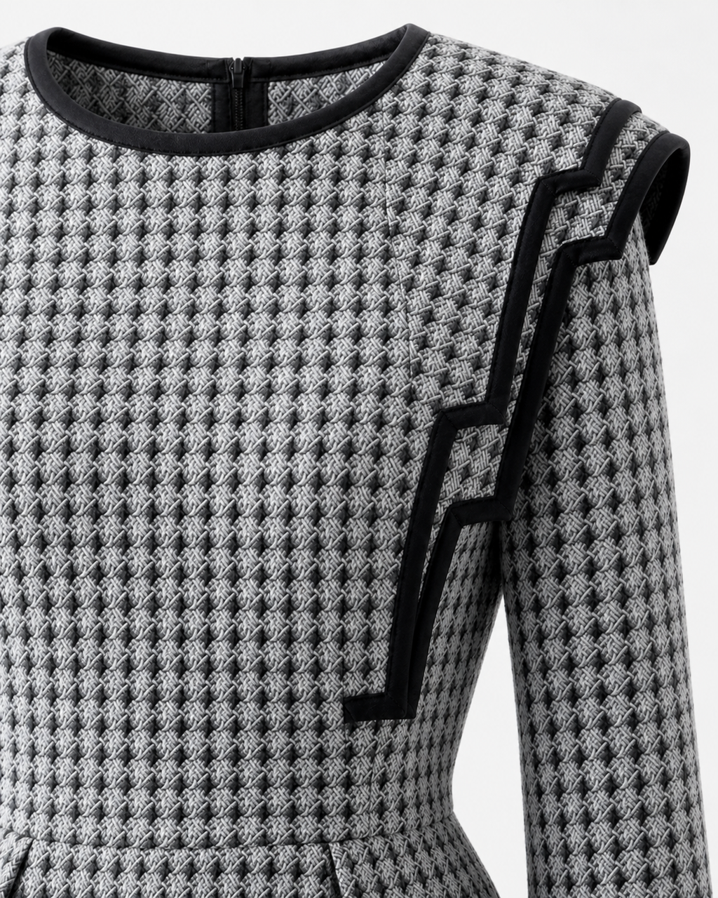 Valentina - Grey long sleeve maxi dress