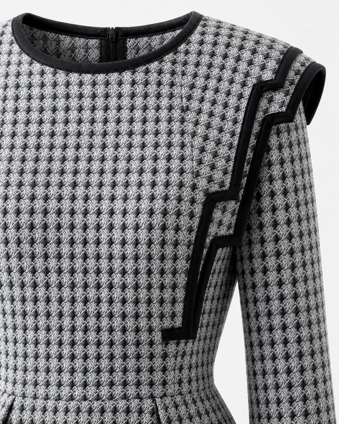 Valentina - Grey long sleeve maxi dress