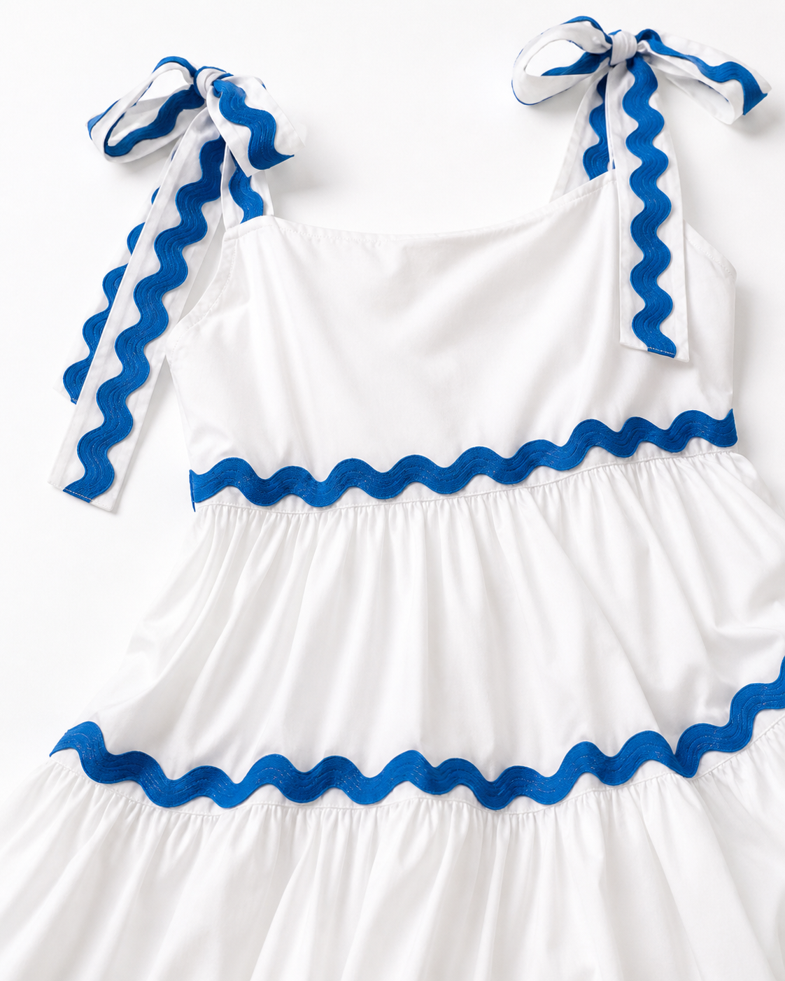 Naxos - short sleeve cotton maxi dress