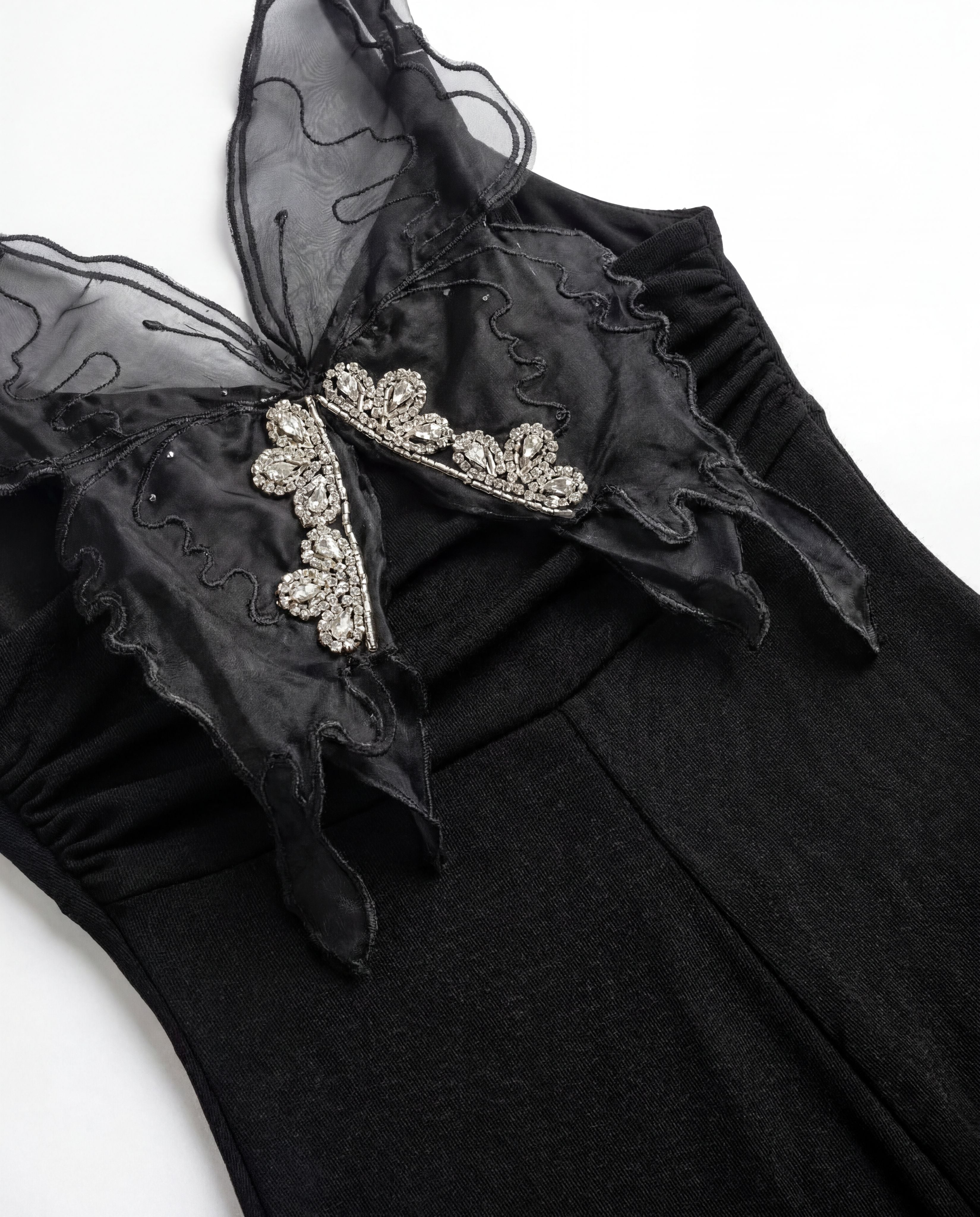 Amia - black evening gown
