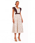 Lidia - embroidered midi dress