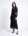 Iria - Black Maxi Dress