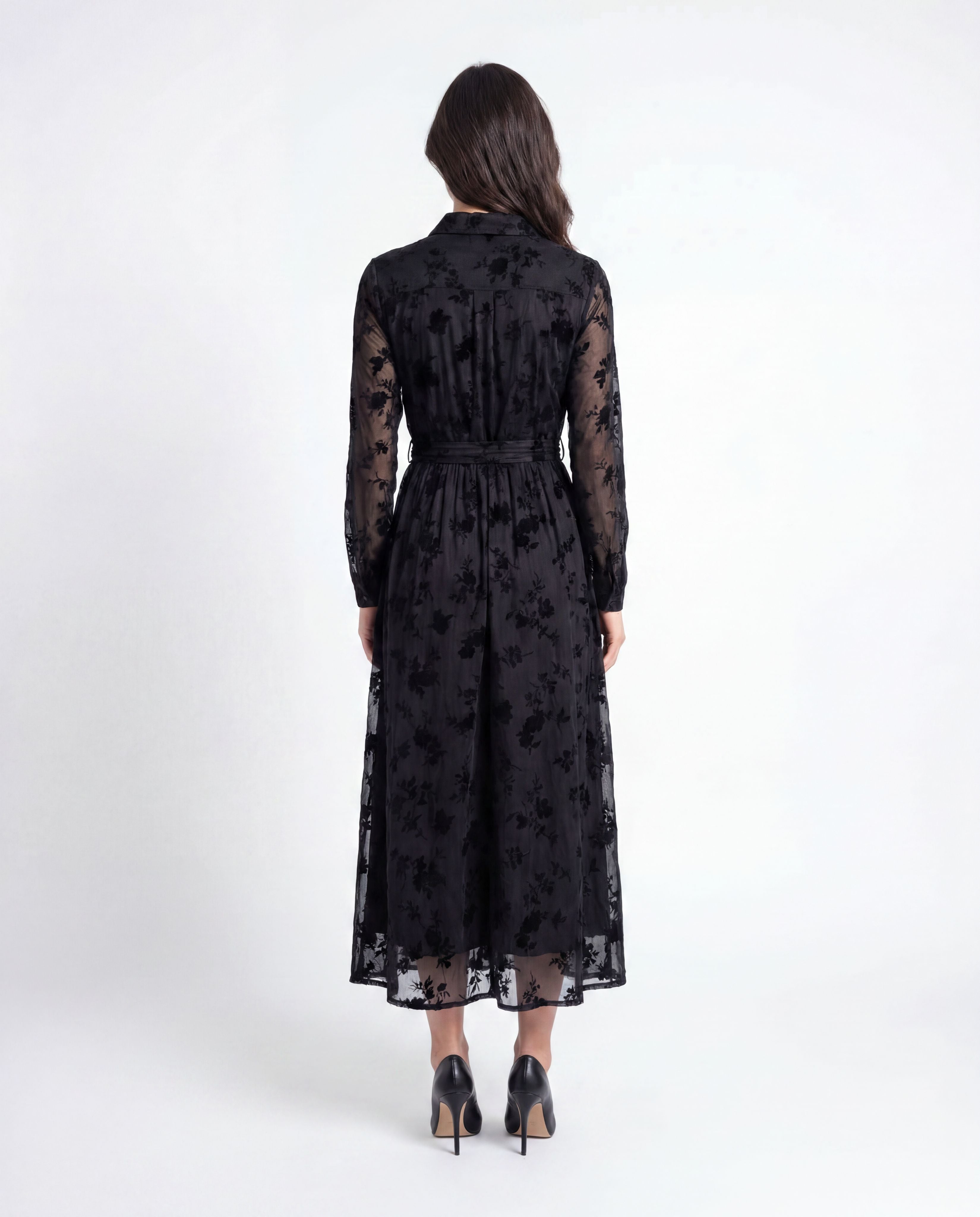 Iria - Black Maxi Dress